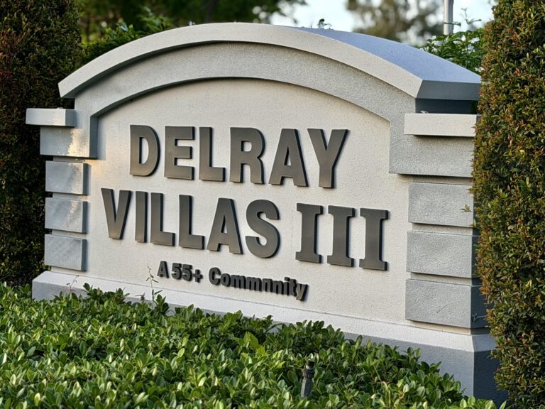 Delray Villas 3 - Community Entrance Sign - Web Optimized